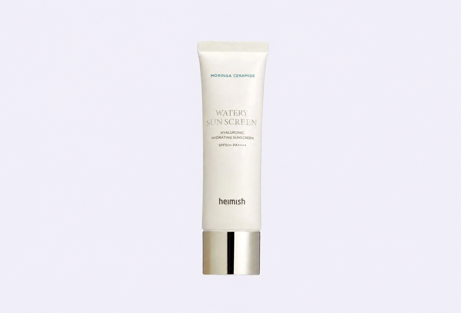 Солнцезащитный крем для лица SPF 50+ HEIMISH Moringa hyaluronic hydrating watery