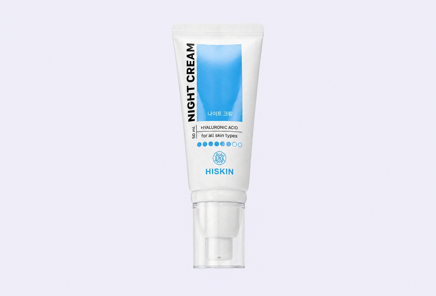 Ночной крем для лица HISKIN Night Cream with Hyaluronic Acid