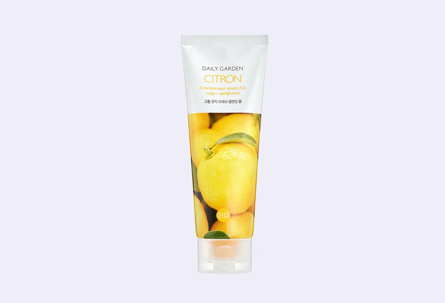 Пенка для лица HOLIKA HOLIKA Daily Garden Citron Fresh cleansing foam from Goheung