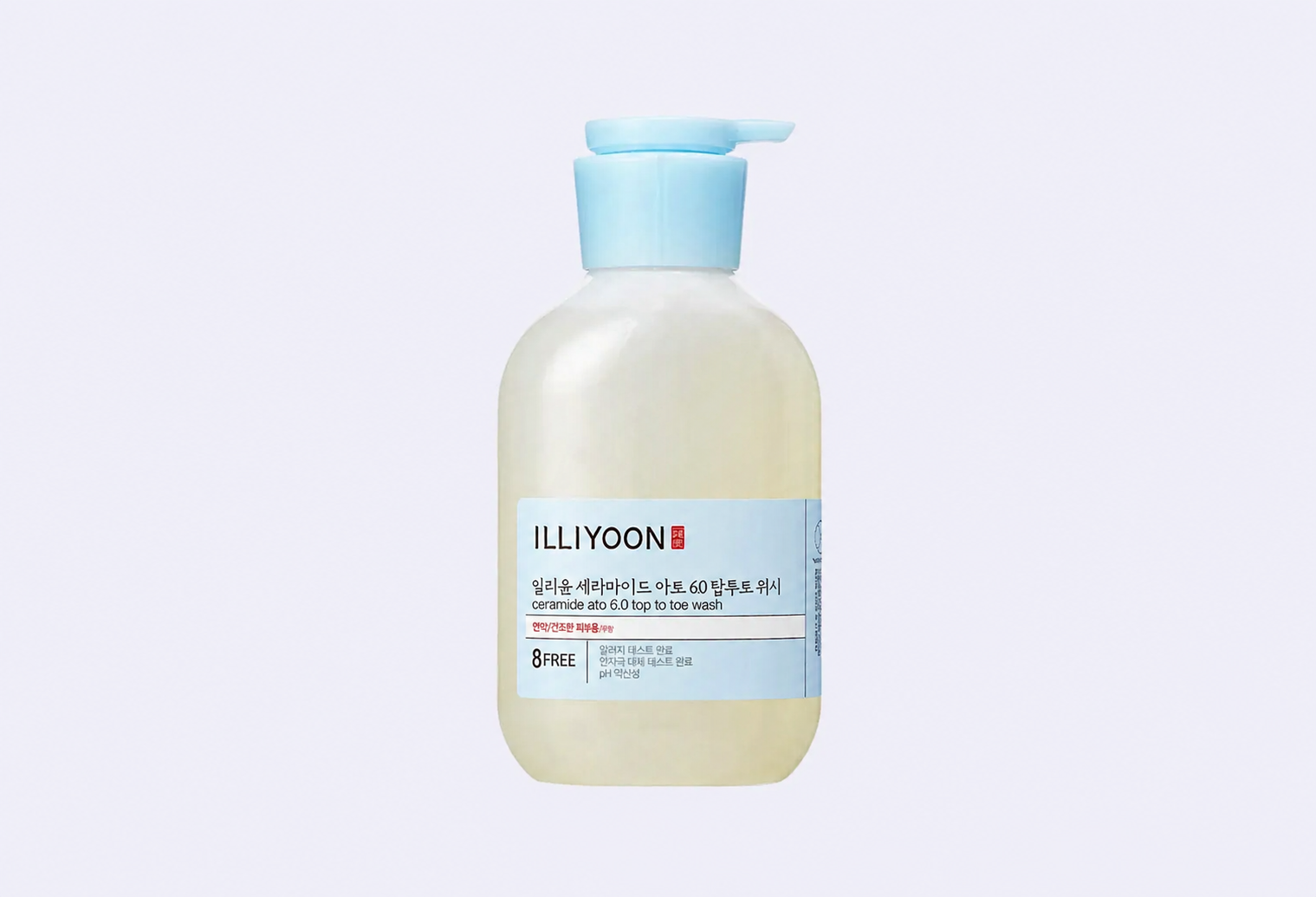 Гель для душа ILLIYOON ceramide ato 6.0 top to toe wash