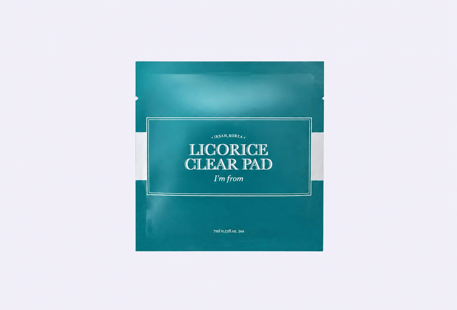 Тонер-пэды для лица I'M FROM Licorice clear pad