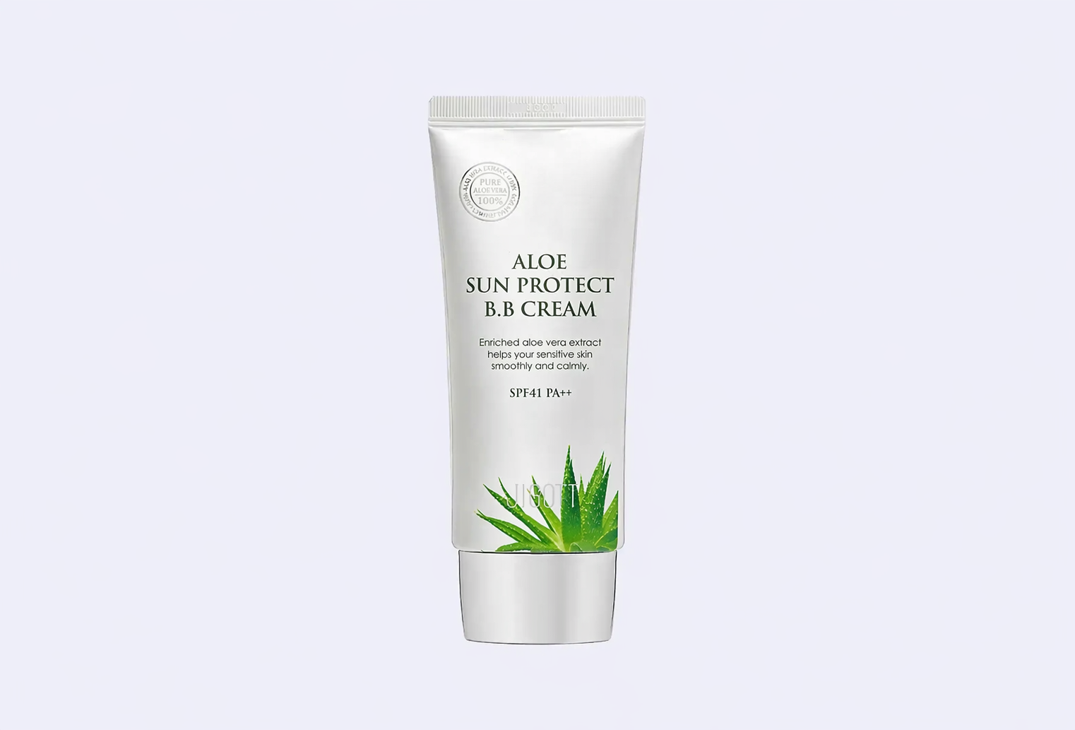 Солнцезащитный BB-крем SPF 41 PA++ JIGOTT ALOE SUN PROTECT BB CREAM