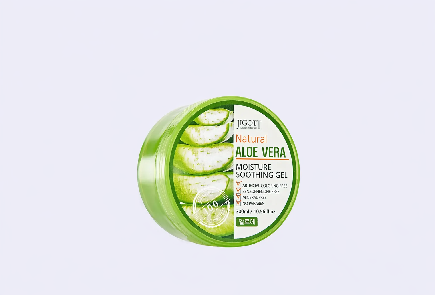 Гель JIGOTT Natural ALOE VERA MOISTURE SOOTHING GEL