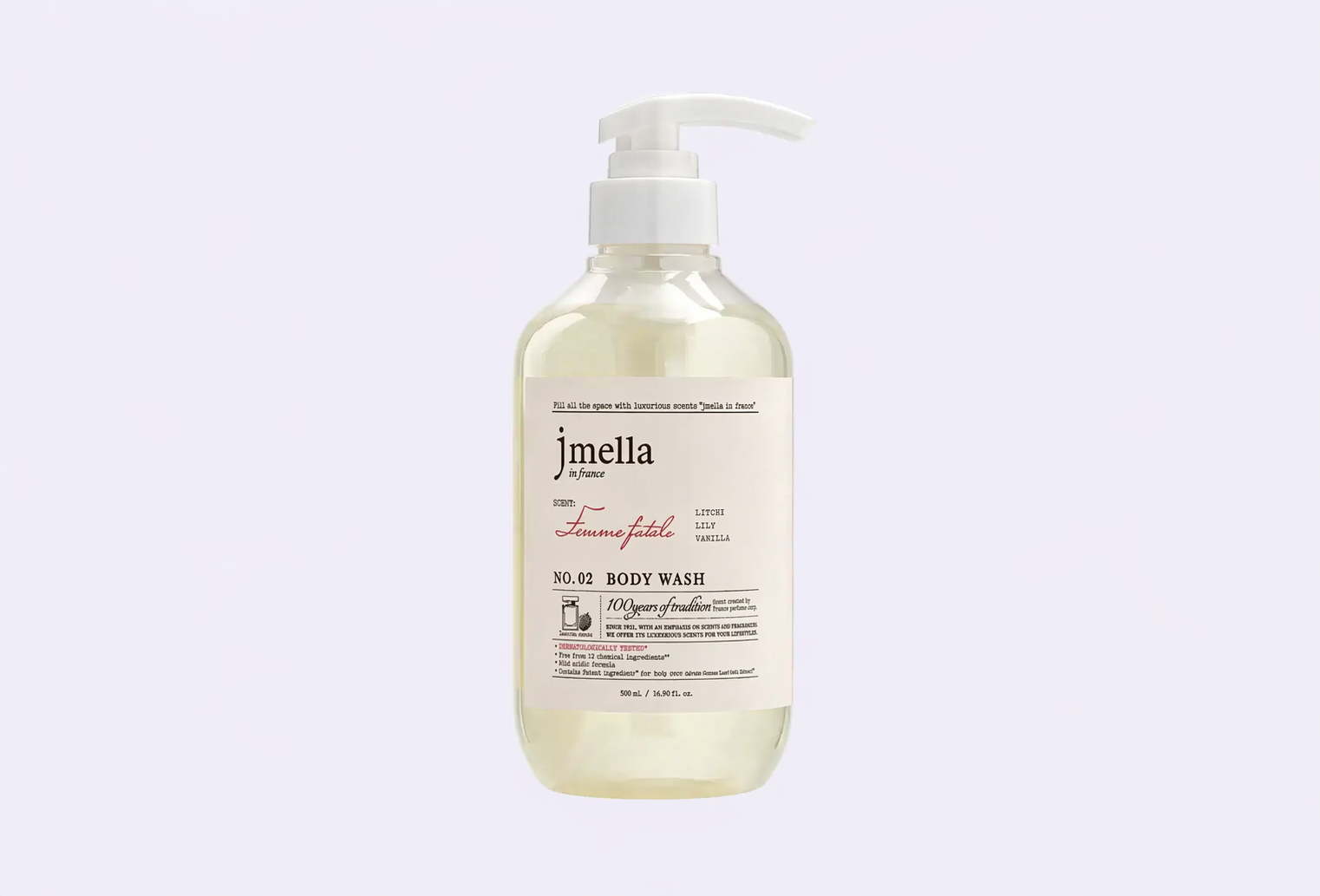 Парфюмированный гель для душа JMELLA in france Femme Fatale Body Wash
