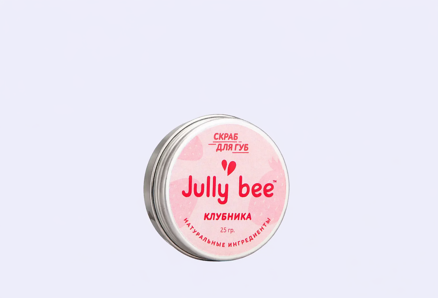 Скраб для губ JULLY BEE STRAWBERRY