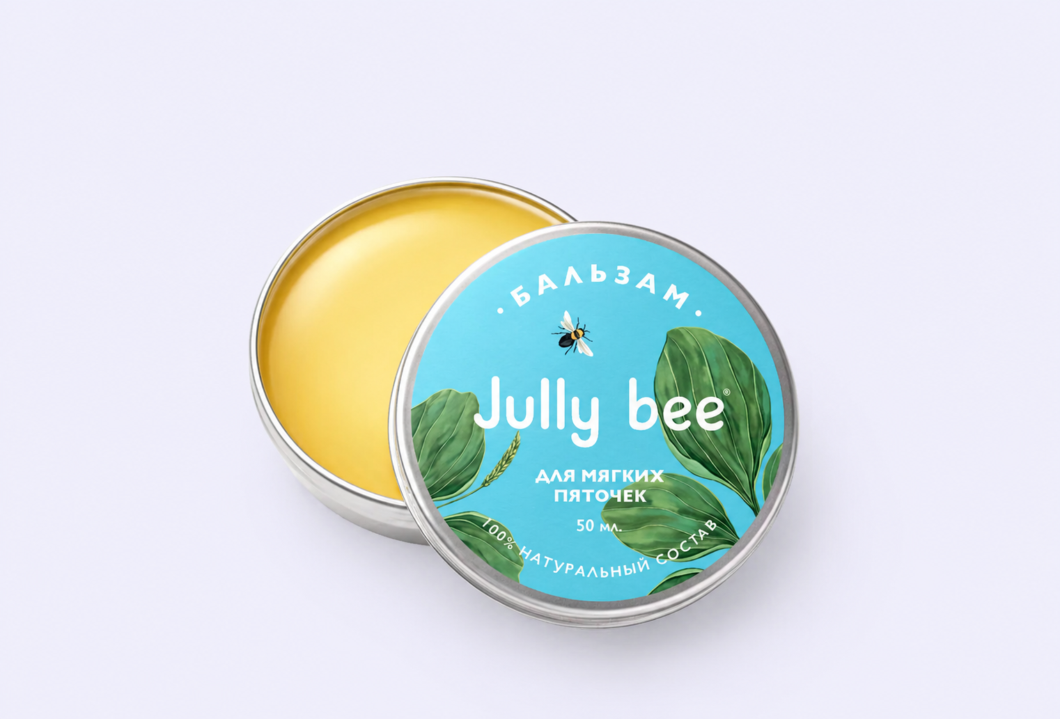 Бальзам JULLY BEE Для мягких пяточек