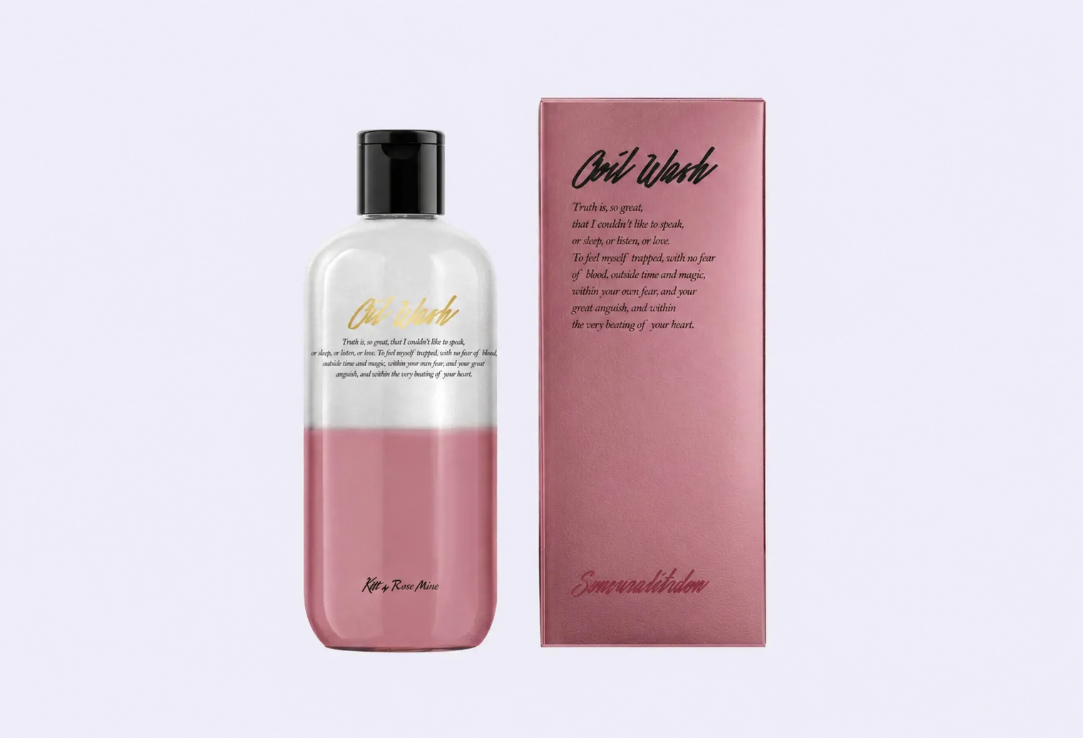 Гель для душа KISS BY ROSEMINE Fragrance Oil Wash - Glamour Sensuality