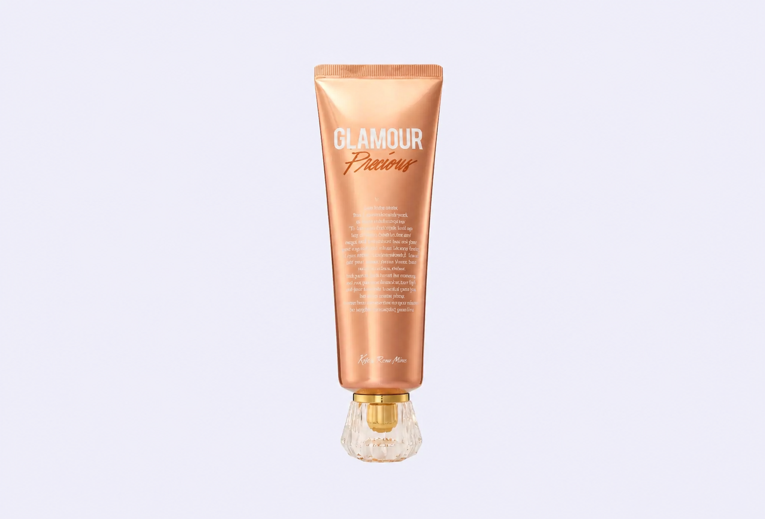 Крем для тела с ароматом МАНДАРИН и СЛАДКИЙ ЖАСМИН KISS BY ROSEMINE Fragrance Cream - Glamour Precious