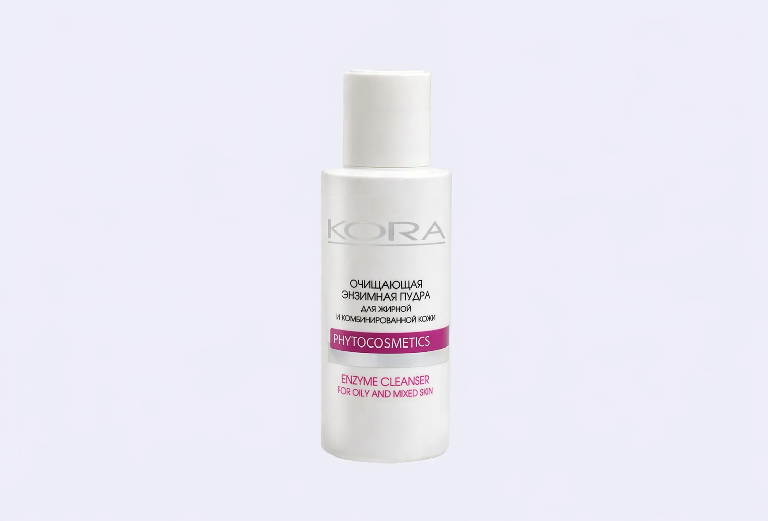 Энзимная пудра для лица KORA Cleansing enzyme powder for oily and combination skin
