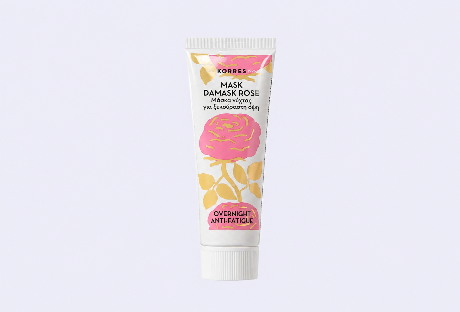 Ночная маска на лице KORRES Damask Rose Overnight Anti-Fatigue Mask