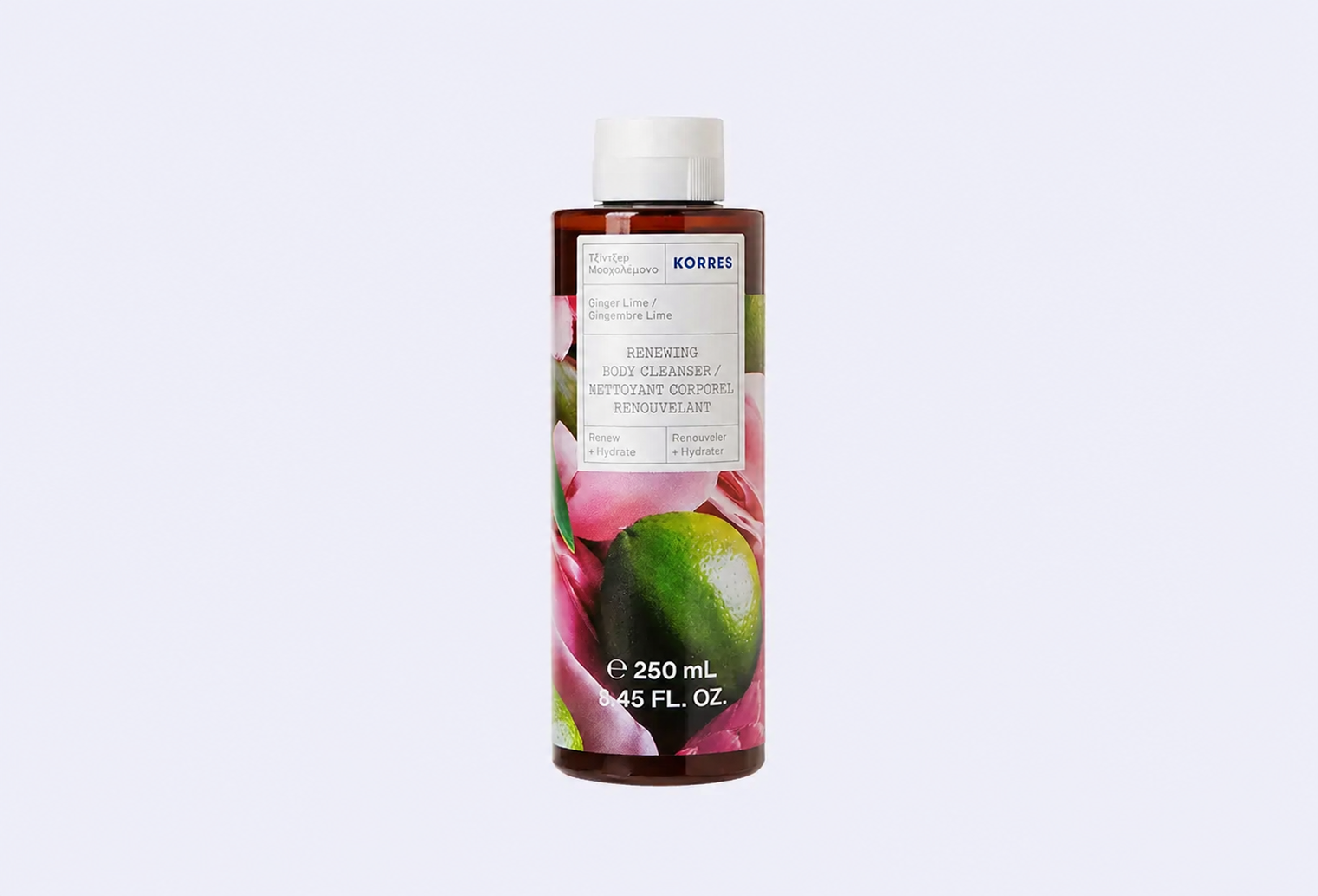 Гель для душа KORRES Ginger Lime Showergel-Body Cleanser