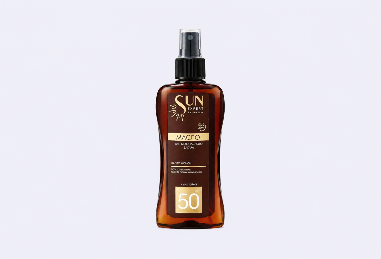 Масло для загара для тела SPF 50 KRASSA Mana oil