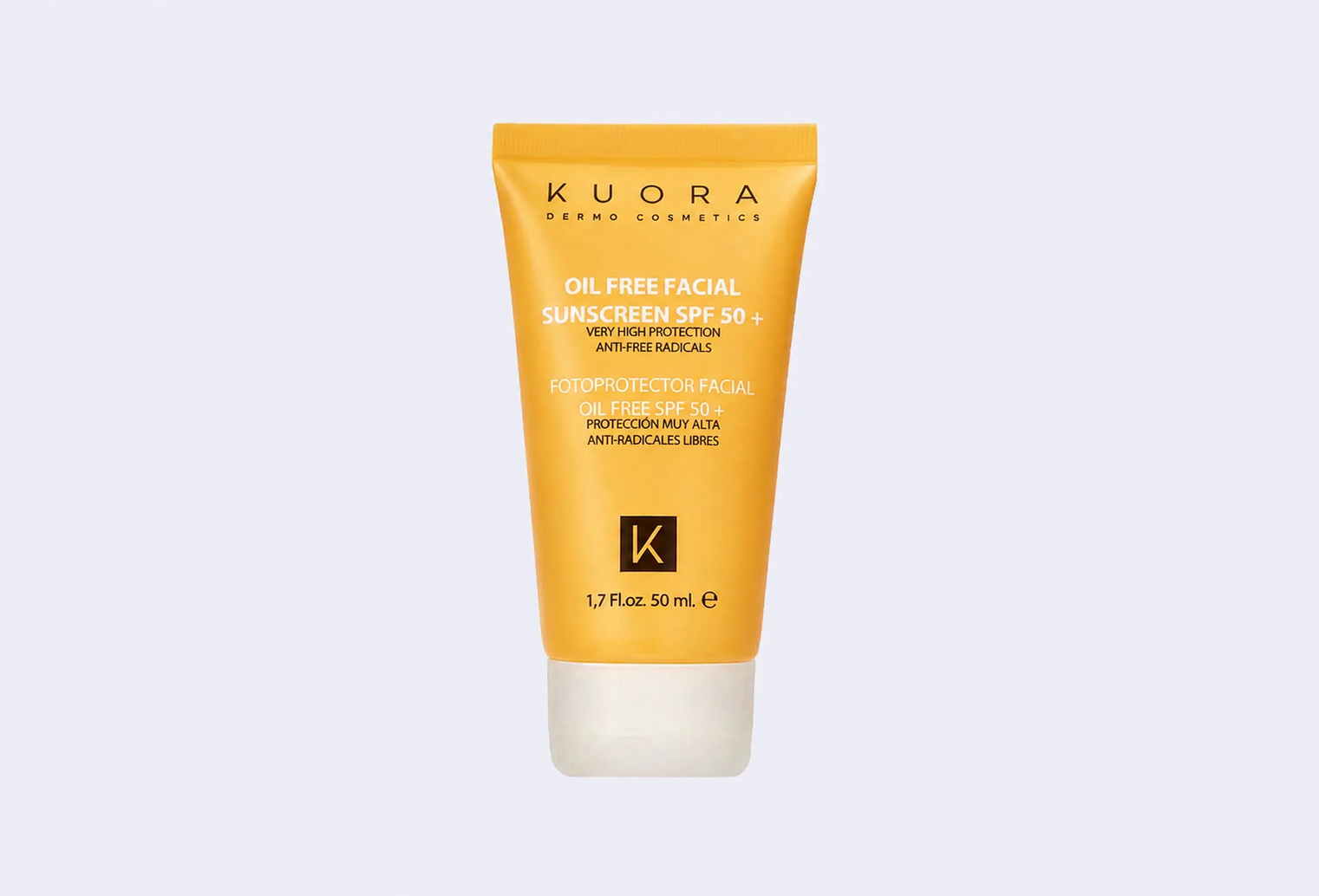Солнцезащитный крем-гель для лица SPF 50+ KUORA oil free