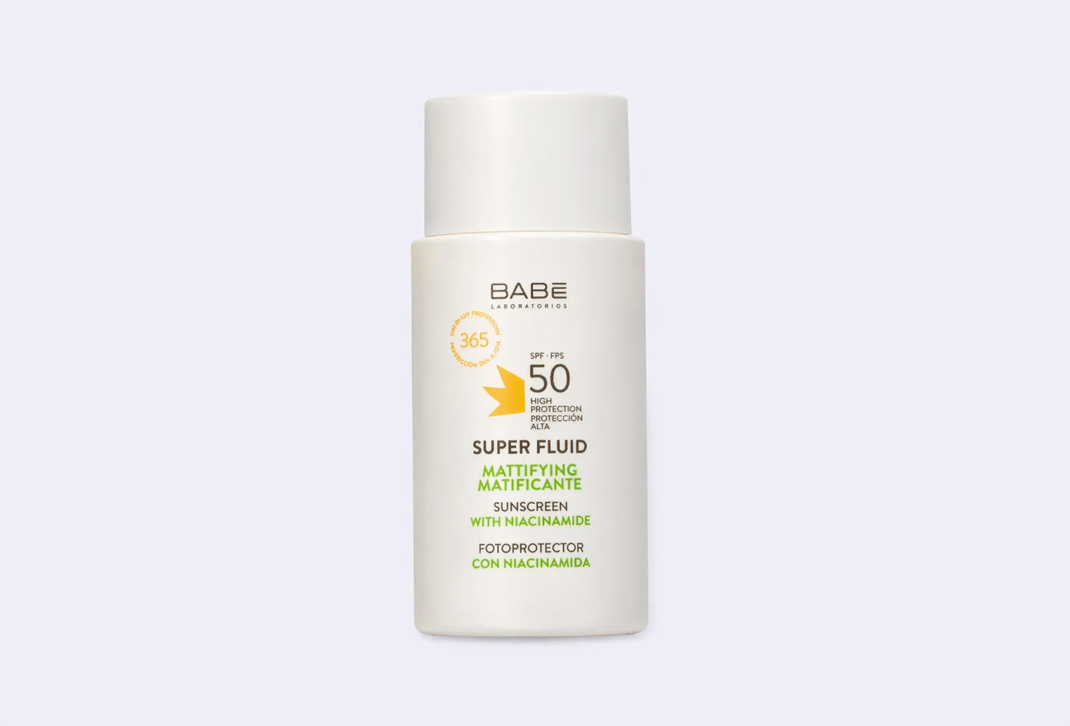 Солнцезащитный флюид для лица SPF 50+ LABORATORIOS BABE Mattifying
