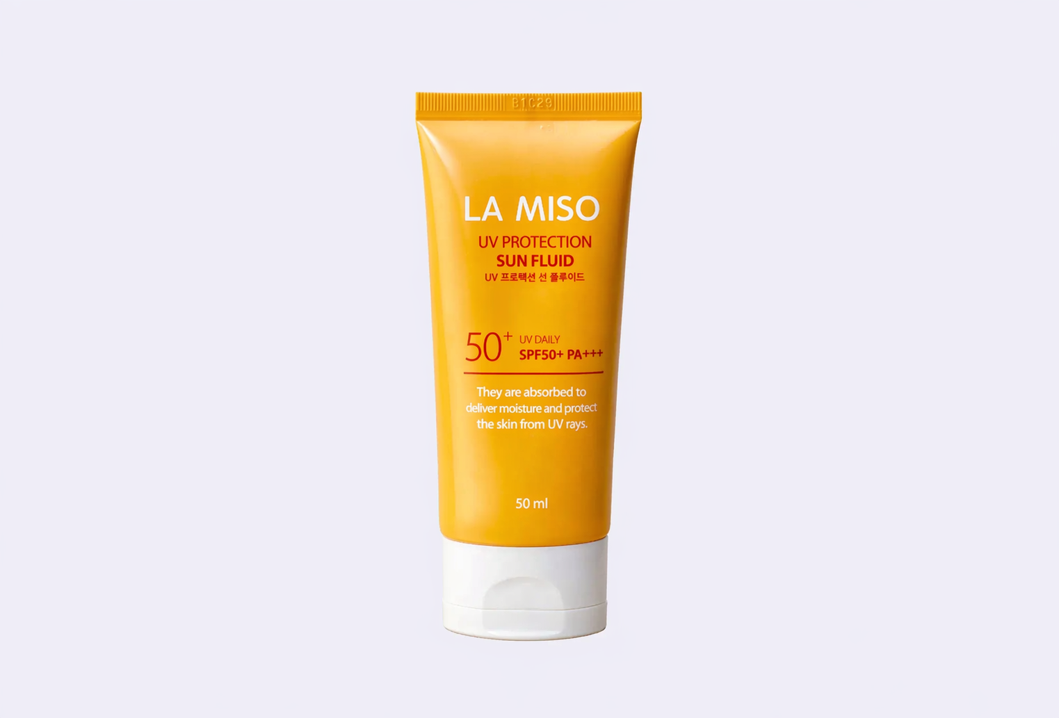 Солнцезащитный флюид для лица spf 50+ pa+++ LA MISO UV protection sun fluid
