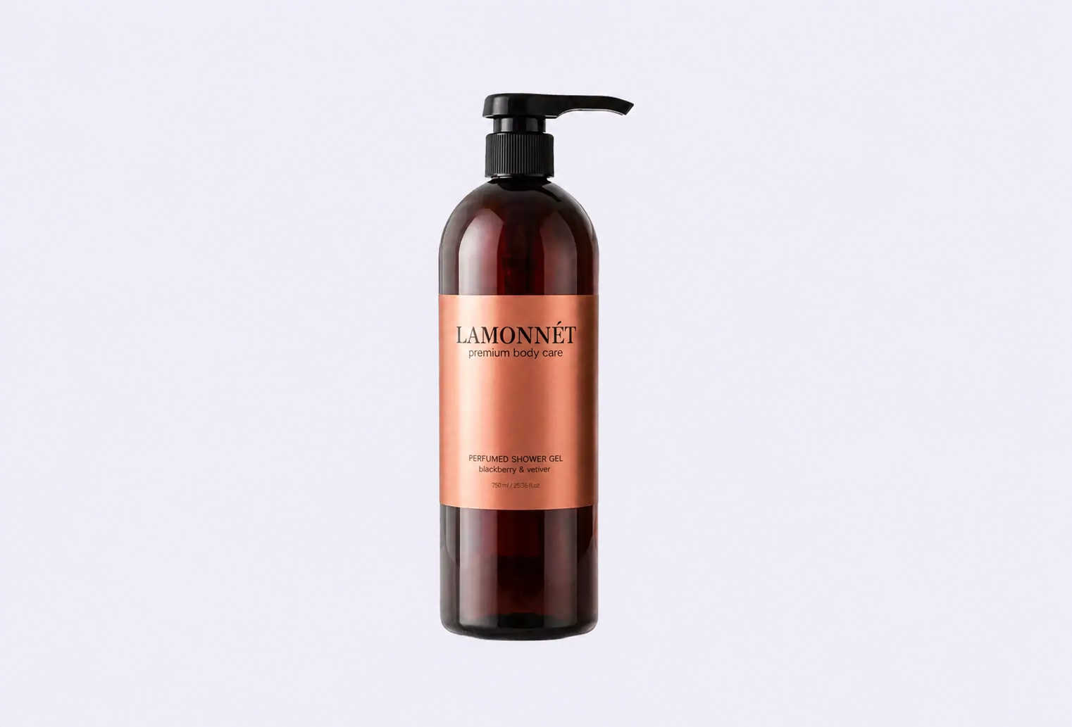 Парфюмированный гель для душа LAMONNET blackberry & vetiver
