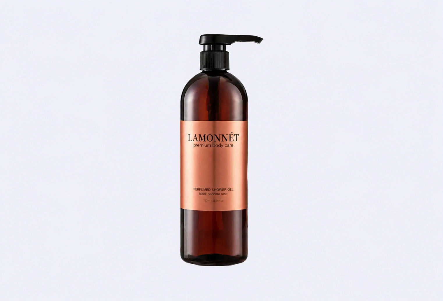 Парфюмированный гель для душа LAMONNET black baccara rose