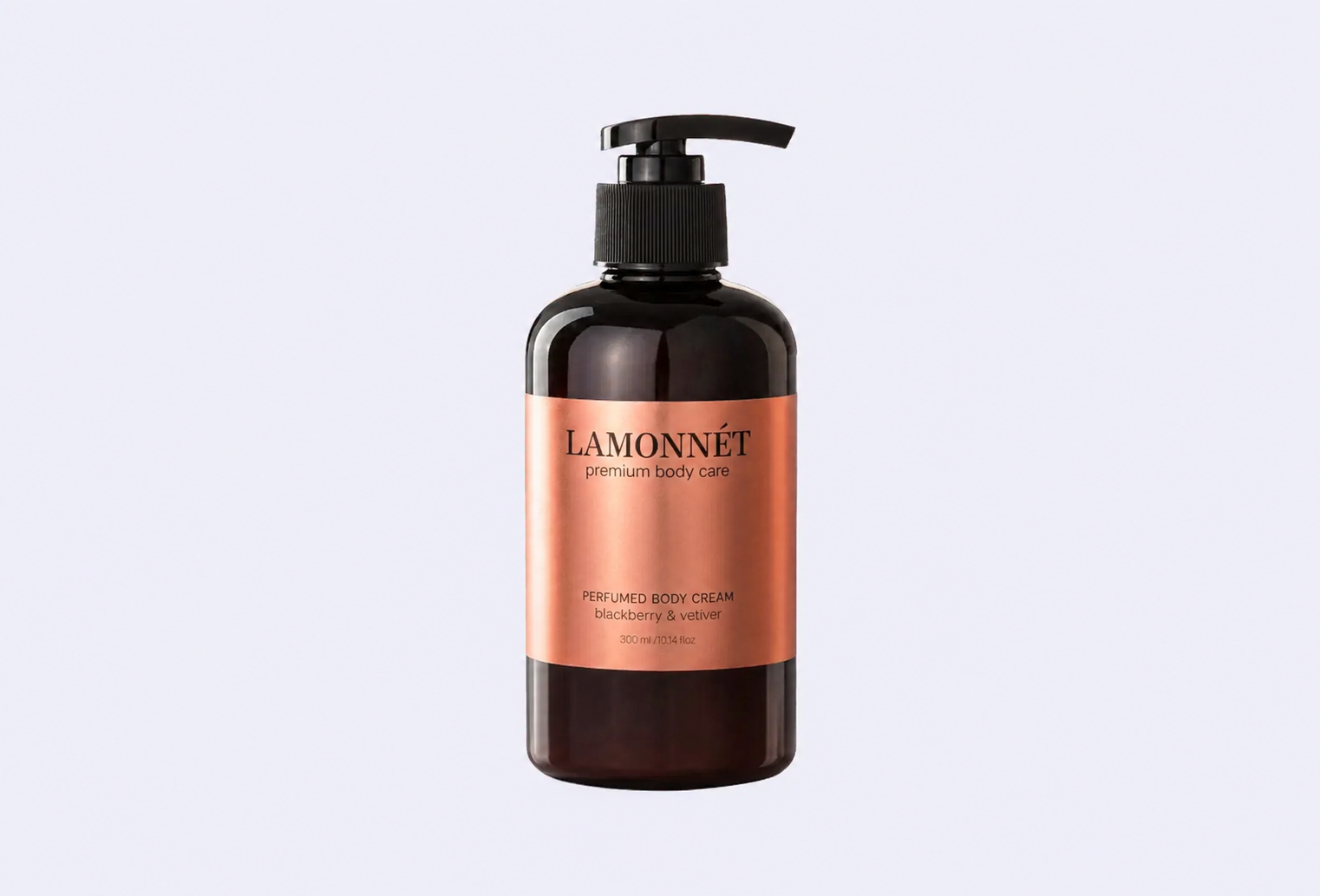 Парфюмированный крем для тела LAMONNET blackberry & vetiver