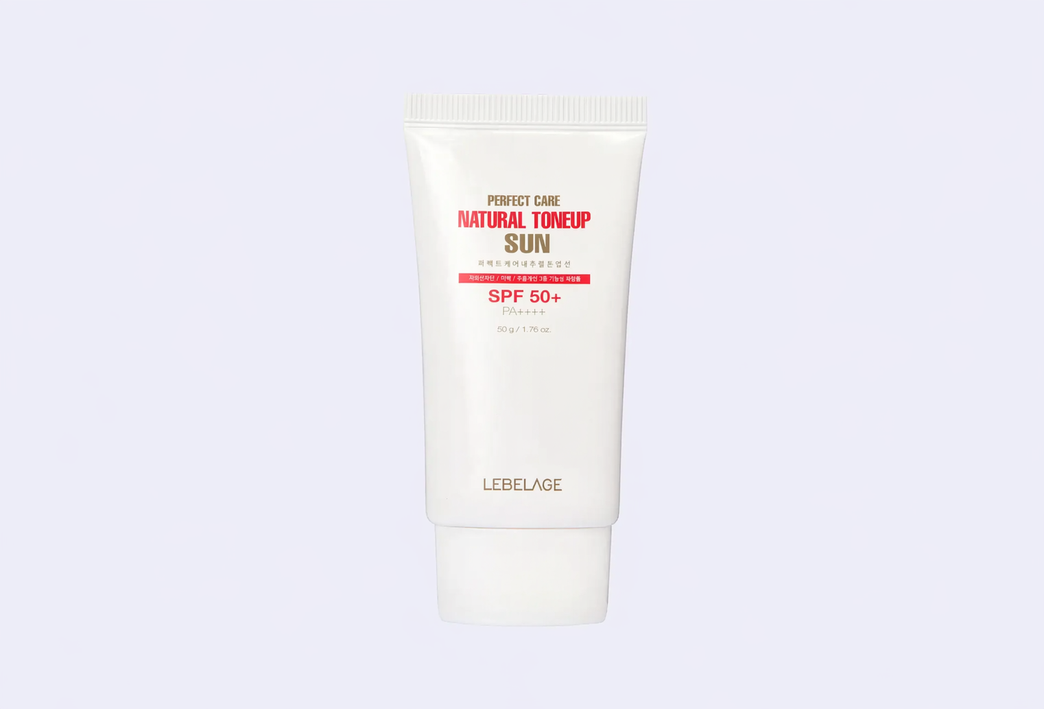 Солнцезащитный крем для лица SPF50+ LEBELAGE Perfect Care Natural Tone Up