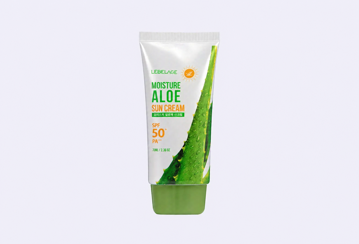Солнцезащитный увлажняющий крем SPF50+ PA+++ LEBELAGE Moisture Aloe Sun Cream
