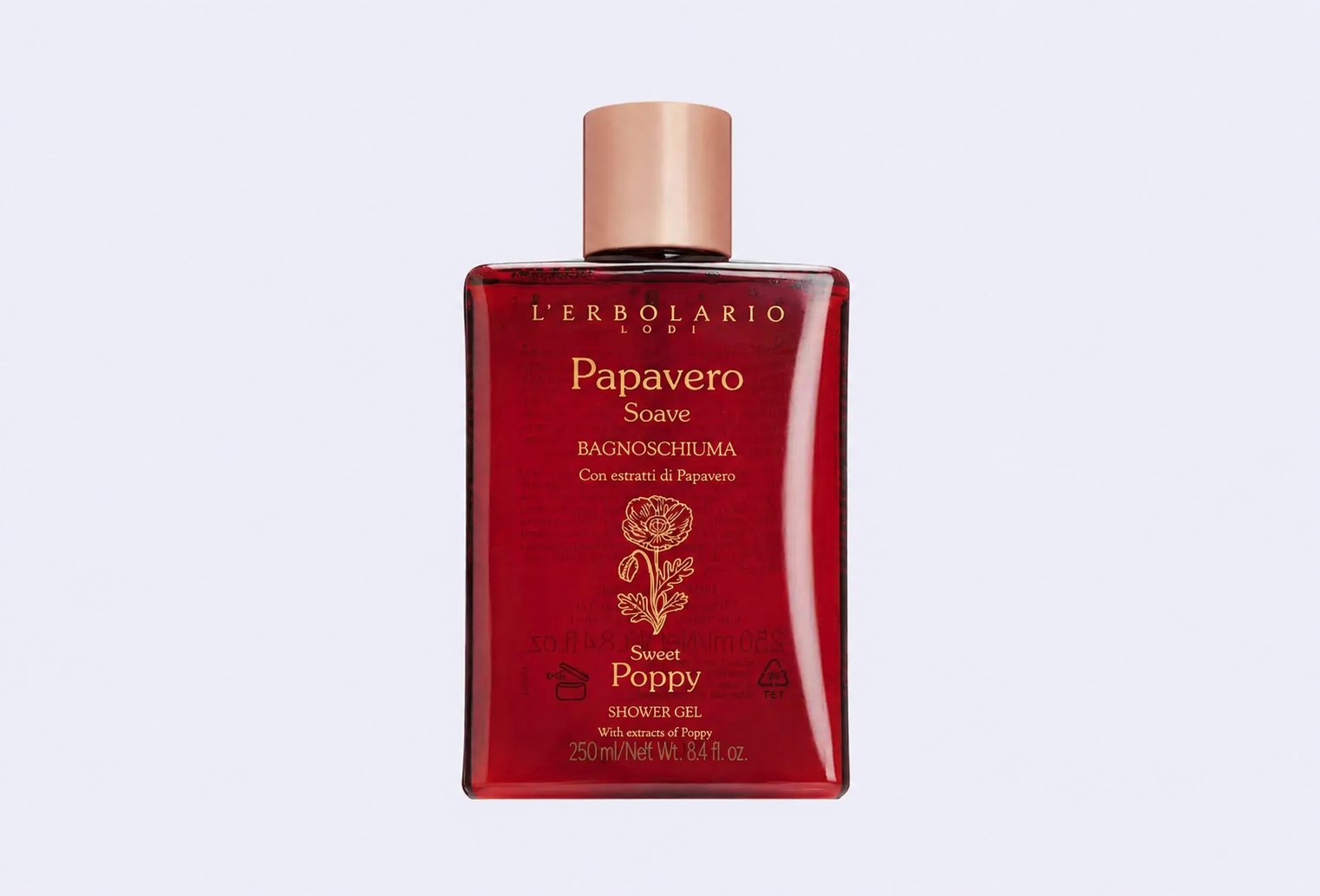 Гель для душа LERBOLARIO Sweet Poppy