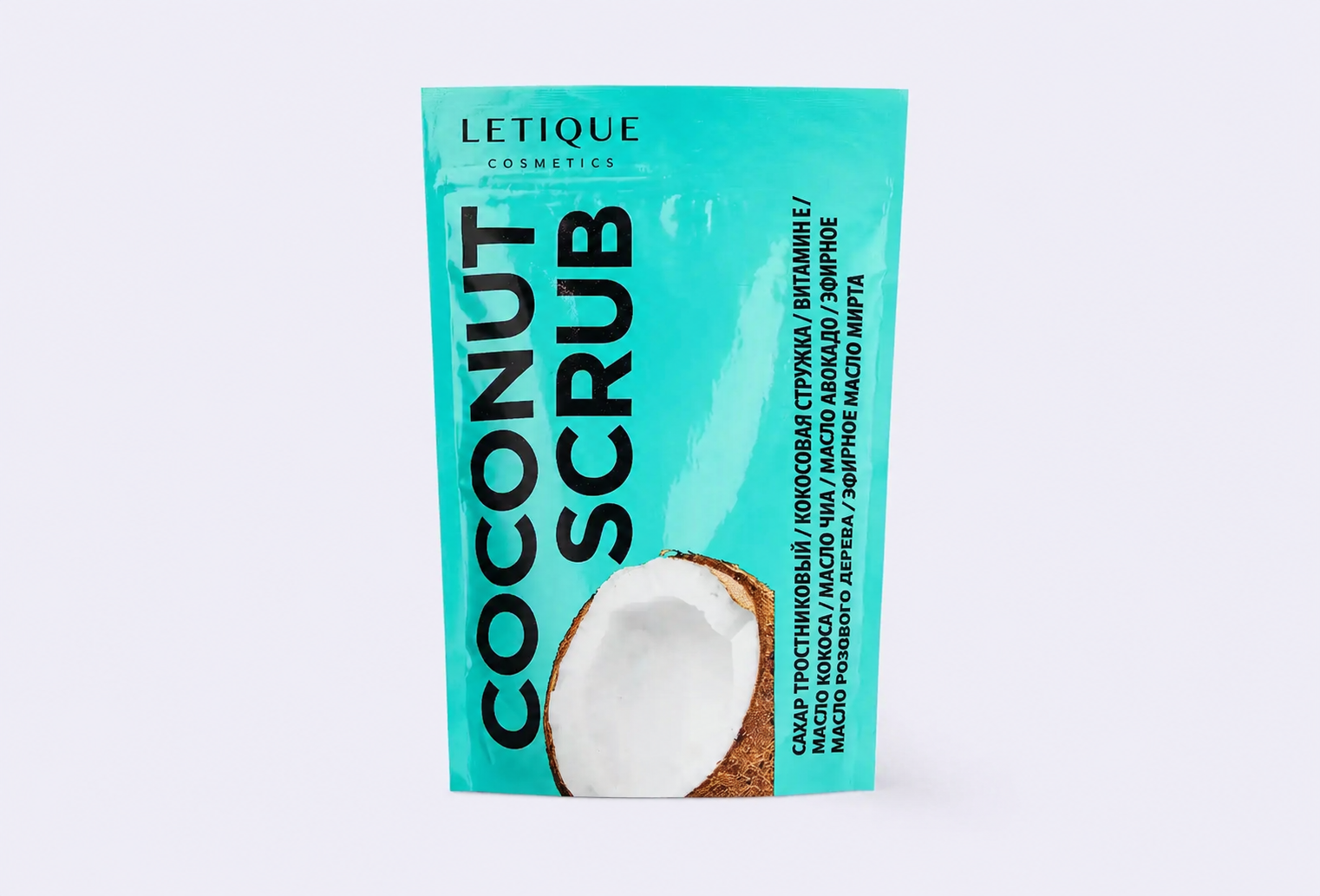 Скраб для тела LETIQUE COSMETICS COCONUT