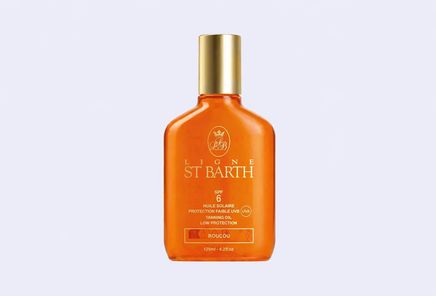 Масло помадного дерева SPF 6 LIGNE ST. BARTH ROUCOU TANNING OIL LOW PROTECTION