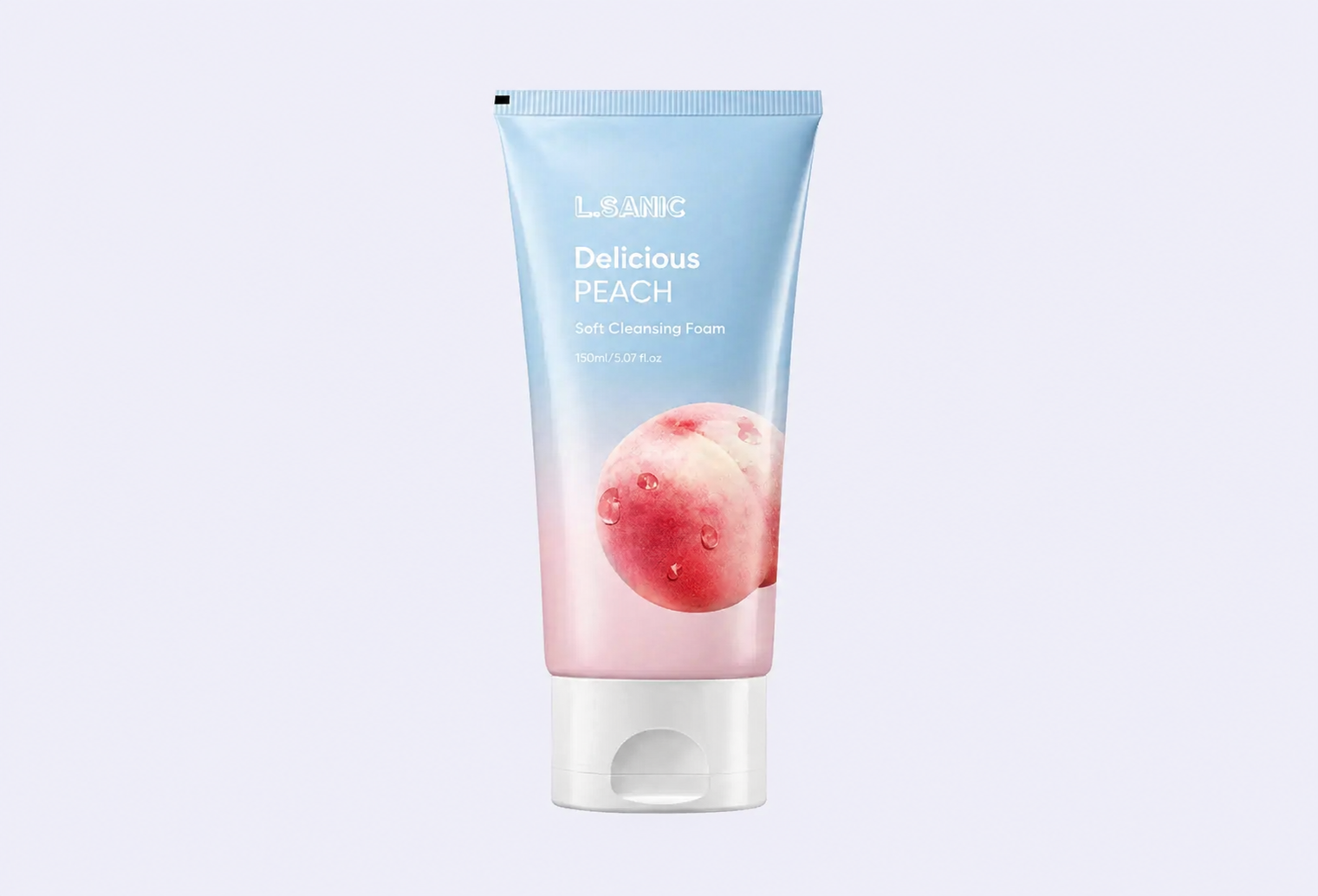Очищающая пенка для очищения лица L.SANIC Delicious Peach