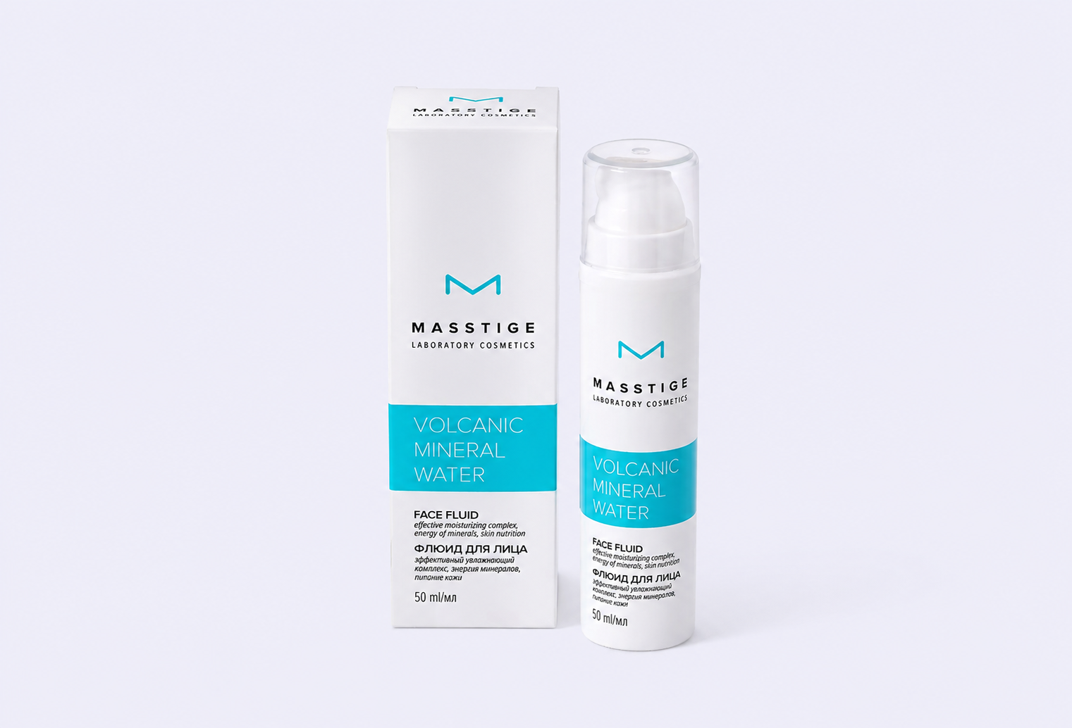 Флюид для лица MASSTIGE volcanic mineral water