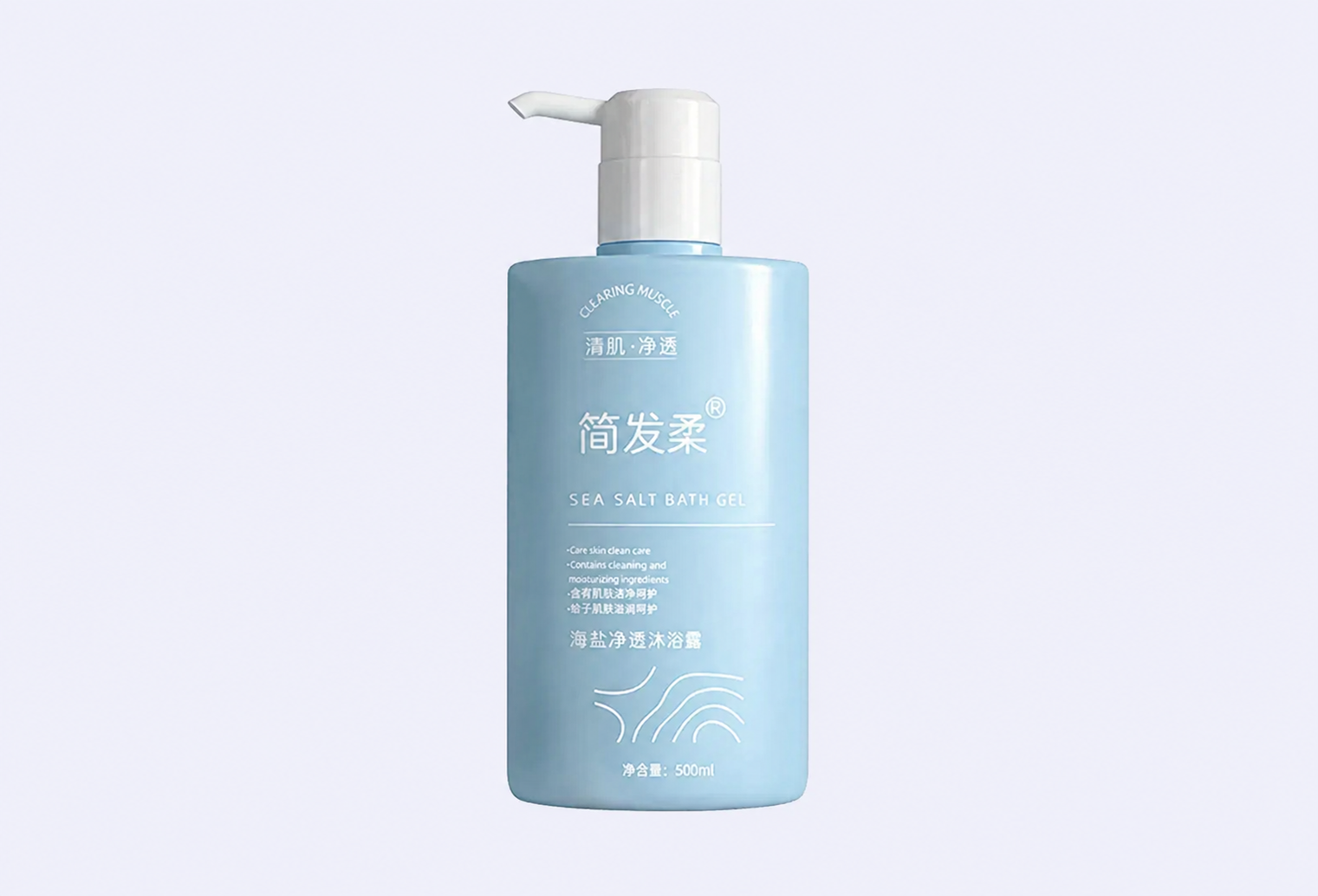 Гель для душа MENGFEIYA Jianfarou sea salt cleansing bath gel