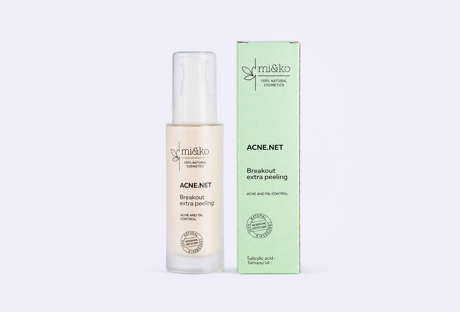 Экстра-пилинг MIKO Breakout extra peeling Acne.net