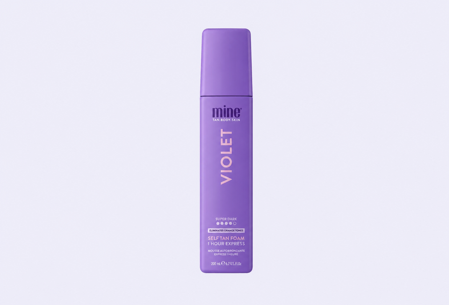 Мусс-автозагар для тела MINETAN Violet Self Tan Foam
