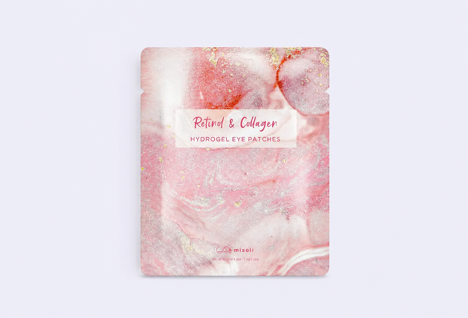 Гидрогелевые патчи MISOLI Retinol & Collagen Hydrogel Eye Patches 2 sheets