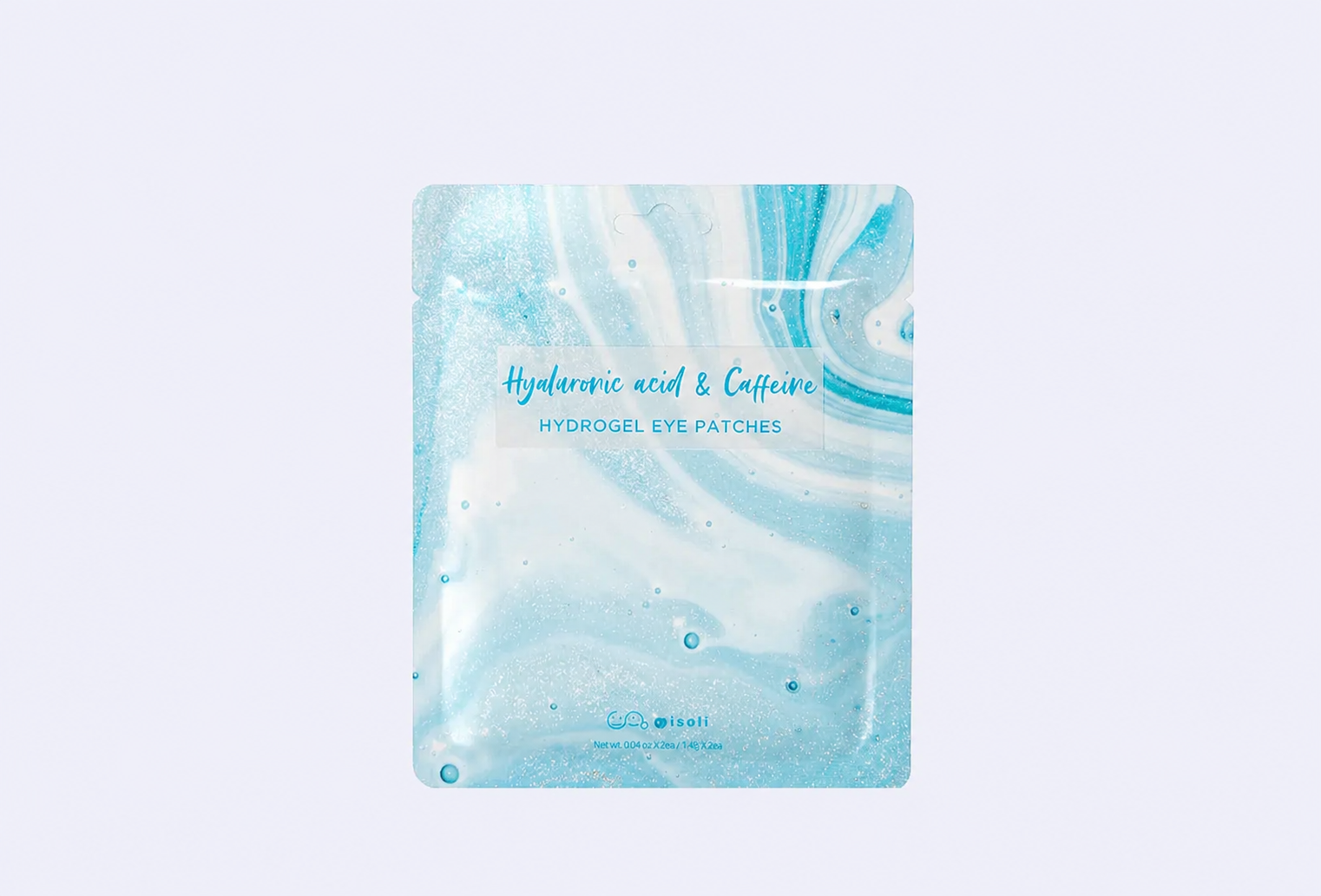 Гидрогелевые патчи MISOLI Hyaluronic acid & Caffeine Hydrogel Eye Patches 2 sheets