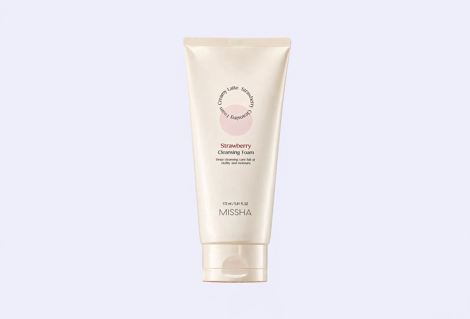 Пенка для умывания MISSHA Creamy latte Strawberry