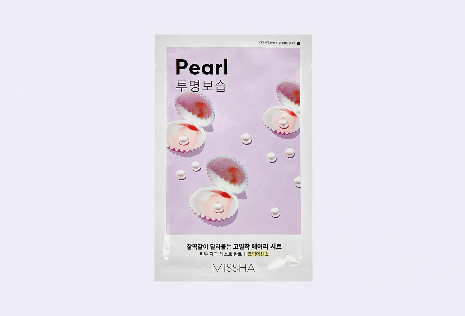 Тканевая маска для лица MISSHA AIRY FIT SHEET MASK PEARL