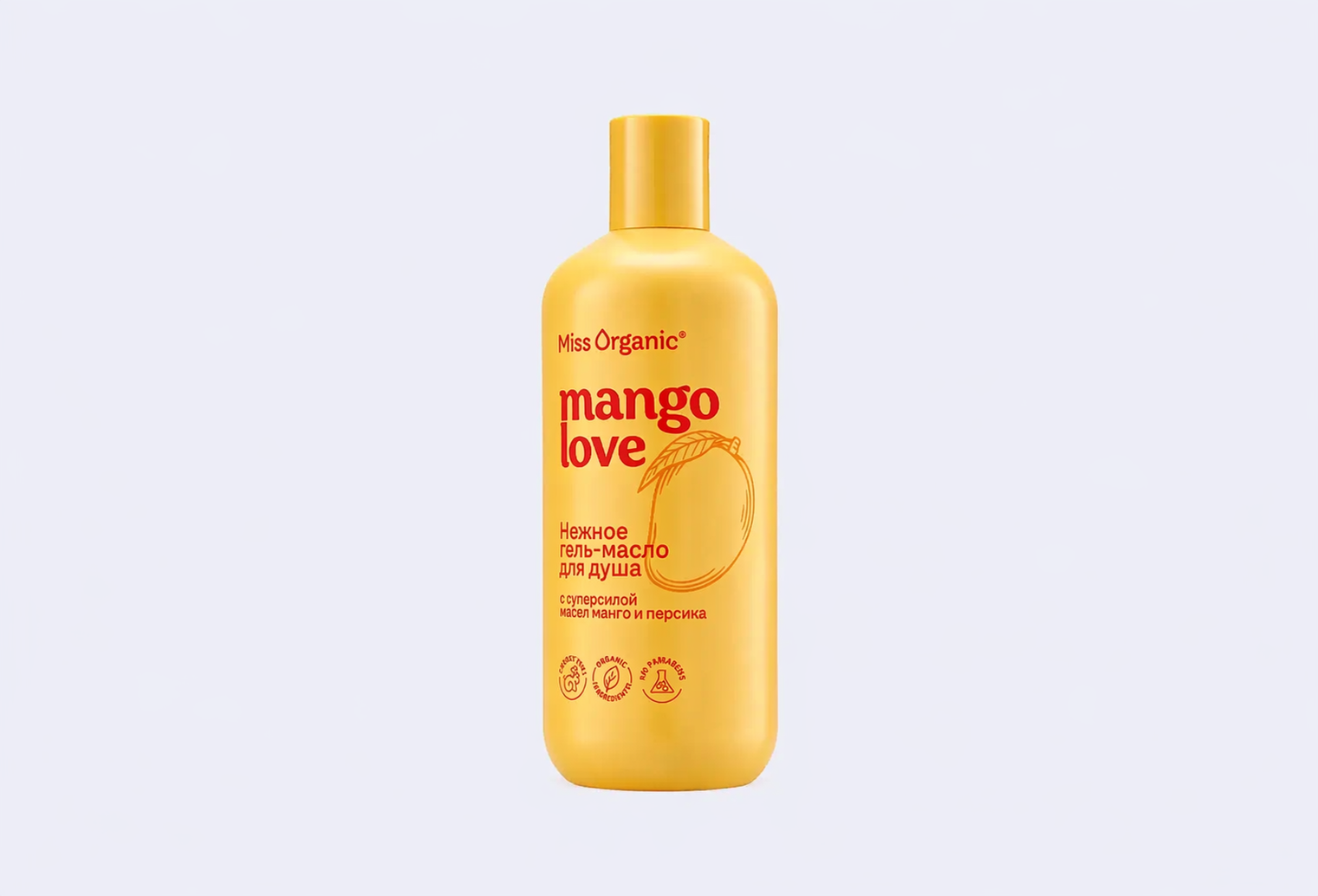 Гель-масло для душа MISS ORGANIC MANGO lOVE