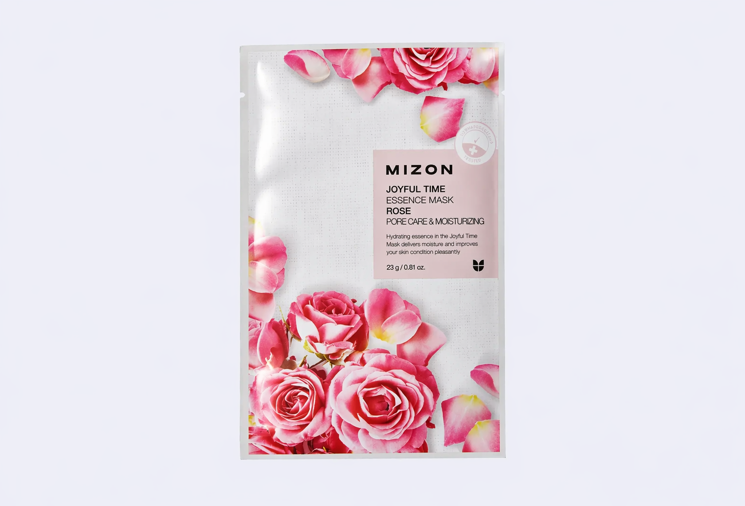 Тканевая маска для лица MIZON Joyful Time Essence Mask Rose