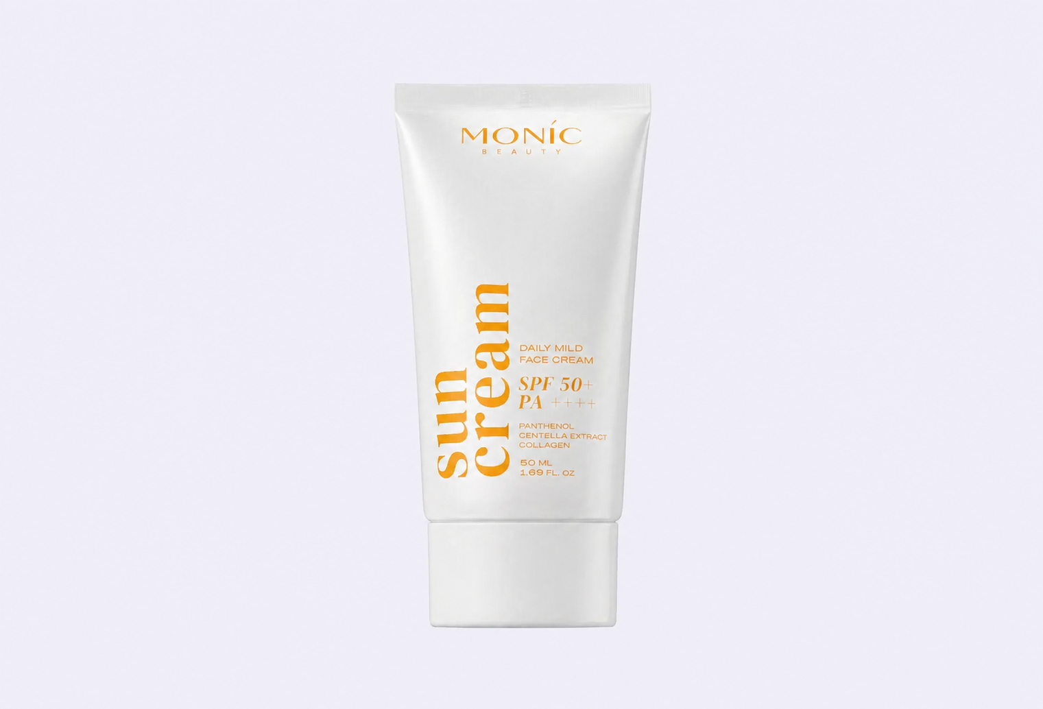 Солнцезащитный крем для лица SPF 50 MONIC BEAUTY daily mild