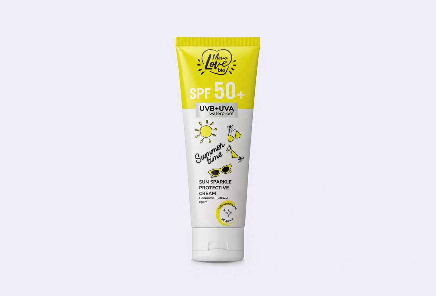 Солнцезащитный крем SPF 50+ MONOLOVE BIO SUMMER TIME