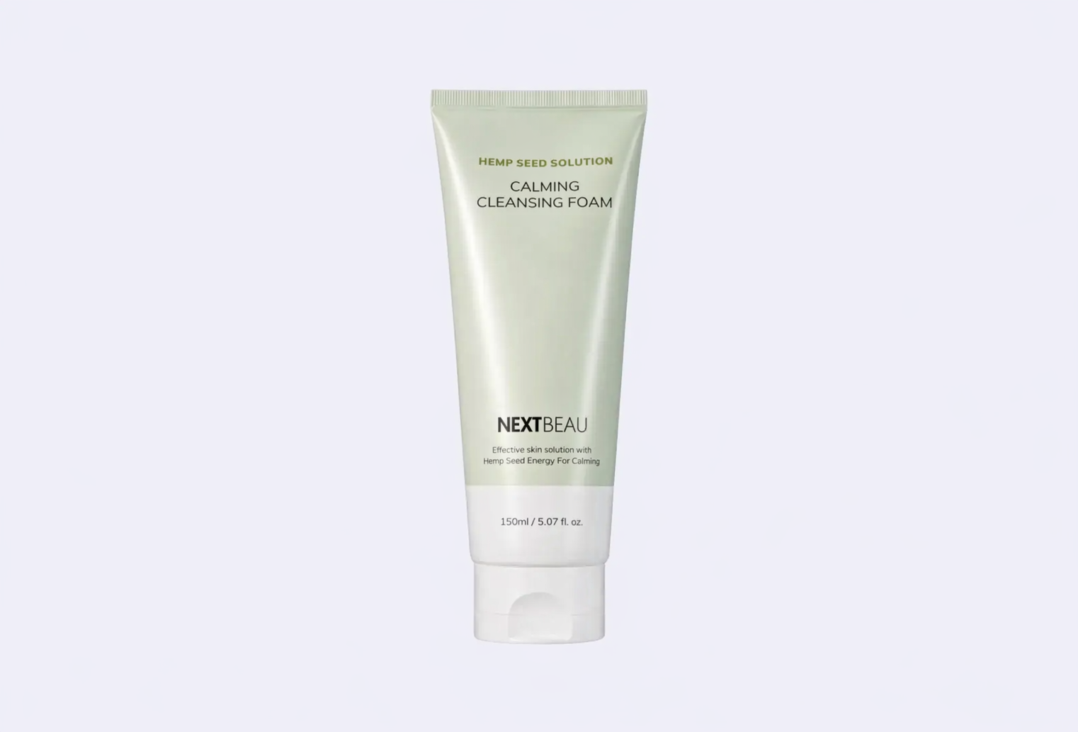 Очищающая пенка для умывания NEXTBEAU Hemp Seed Solution Calming Cleansing Foam