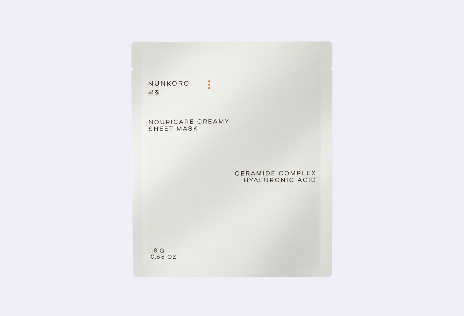 Кремовая маска для лица NUNKORO NOURICARE CREAMY SHEET MASK