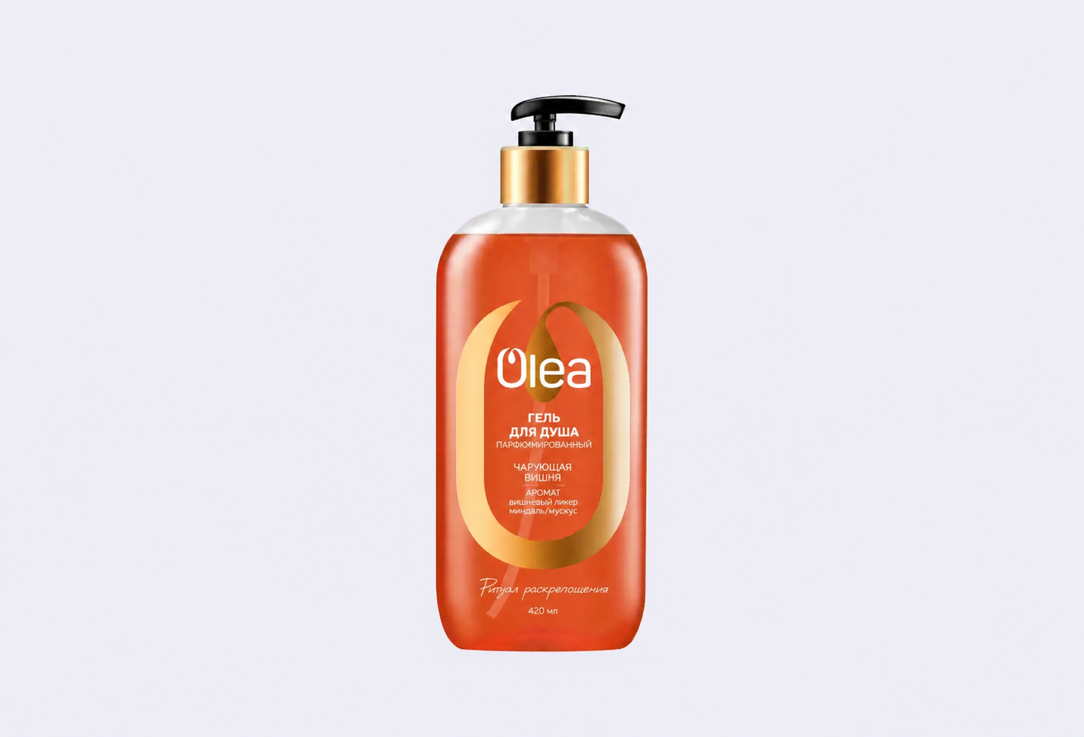 Парфюмированный гель для душа OLEA Чарующая вишня
