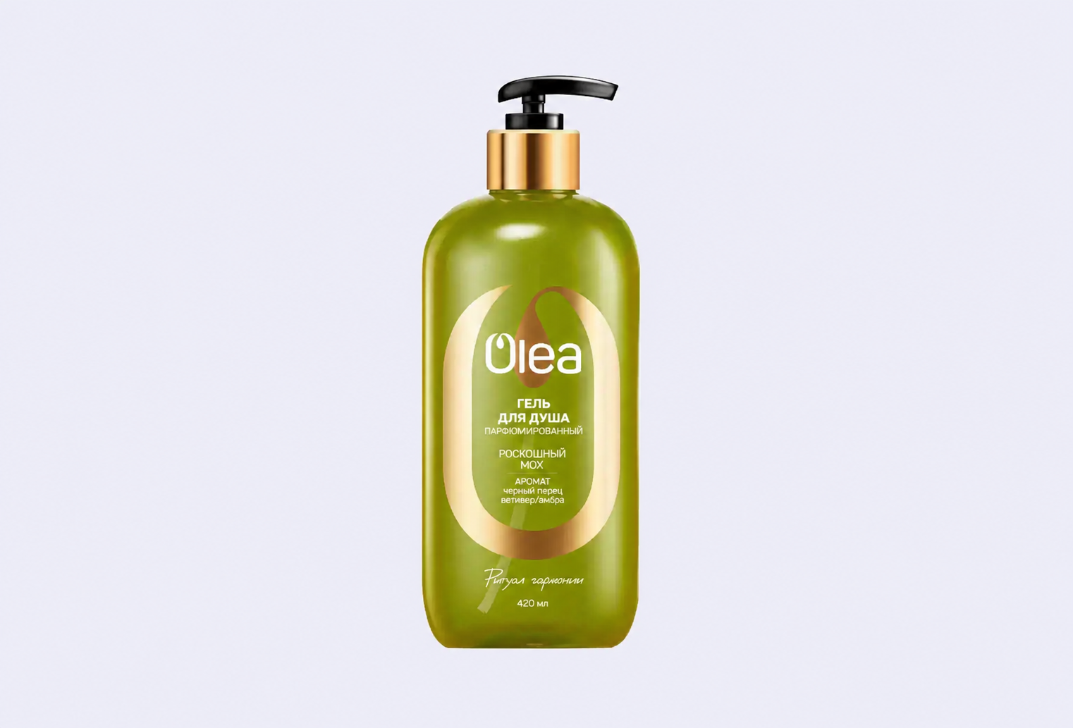 Парфюмированный гель для душа OLEA Роскошный мох