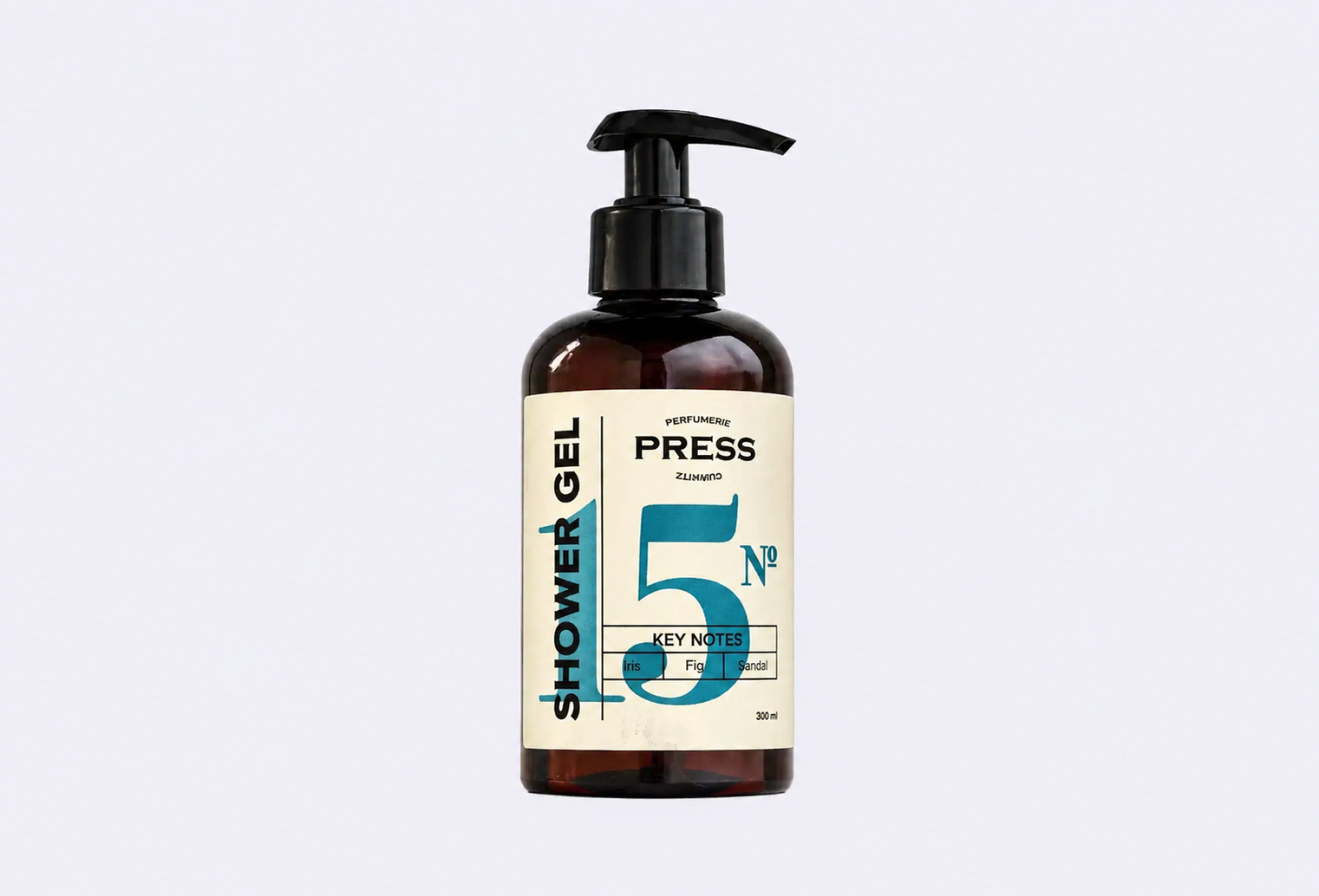 Гель для душа PRESS GURWITZ PERFUMERIE №15 Iris, Fig, Sandal