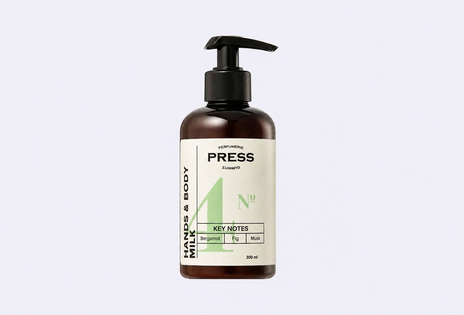 Молочко для тела и рук PRESS GURWITZ PERFUMERIE №4 Bergamot, Fig, Musk