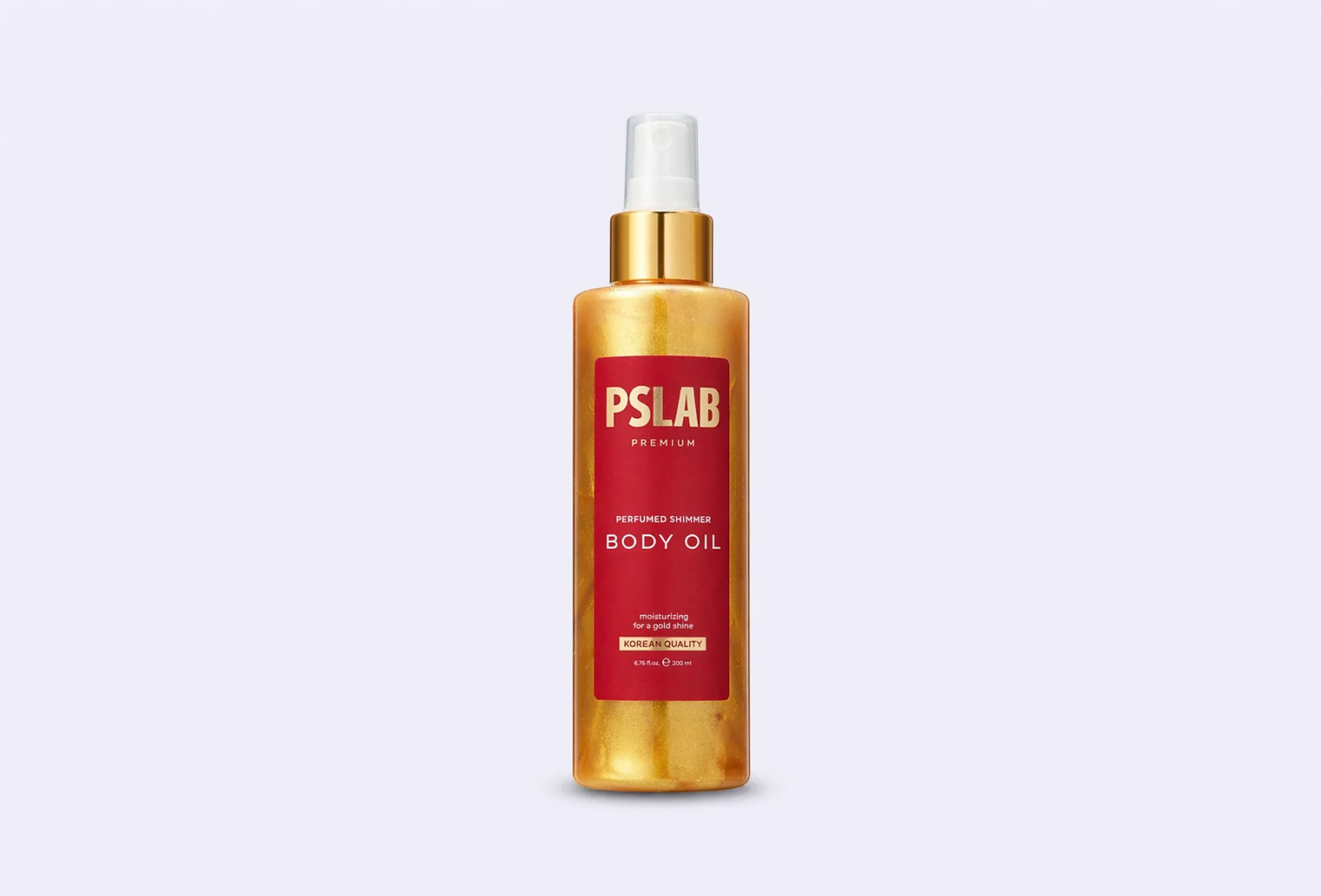 Парфюмированное сухое масло для тела PSLAB Premium shimmer