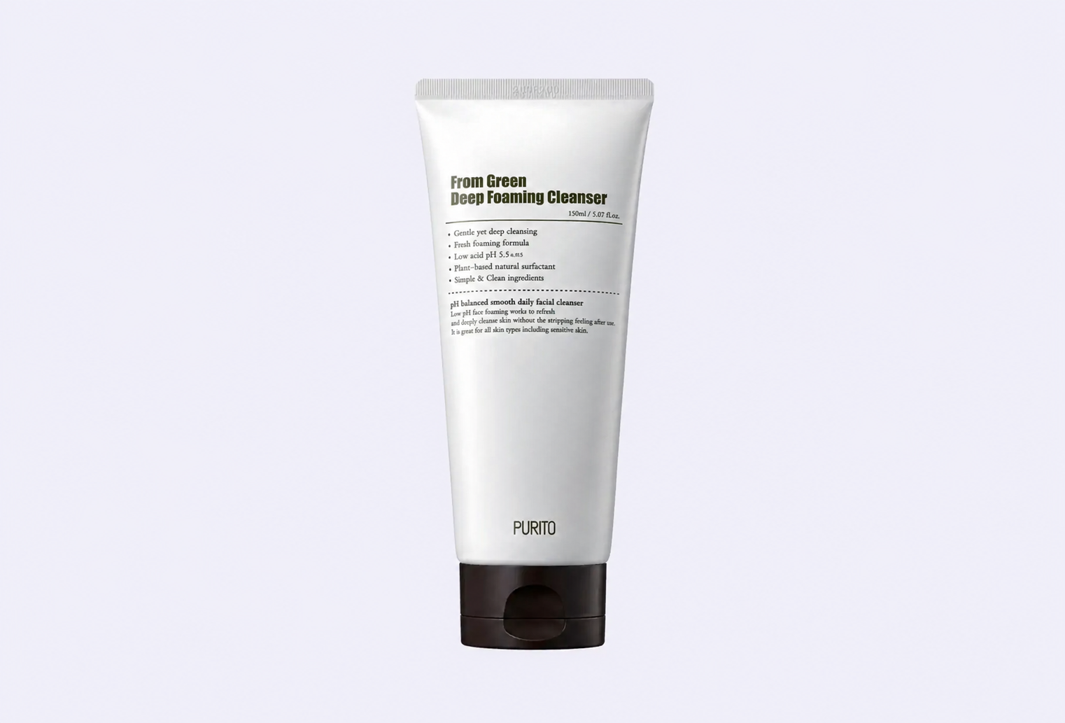 Пенка для умывания PURITO From Green Deep Foaming Cleanser