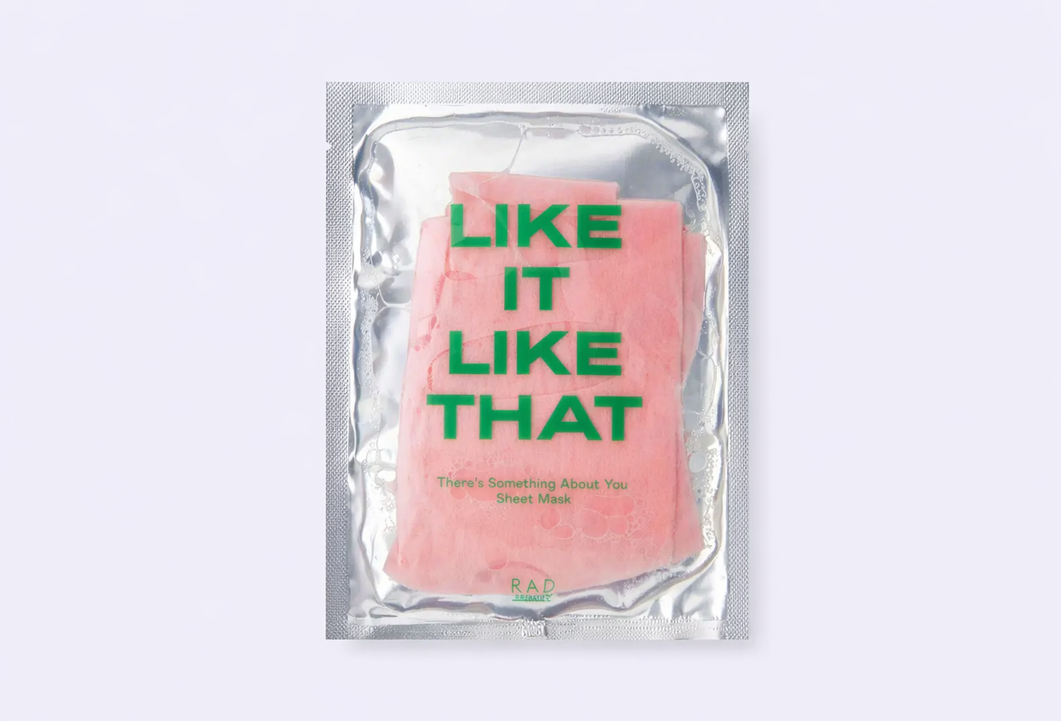 Тканевая маска для сияния кожи лица RAD There's Something About You Sheet Mask