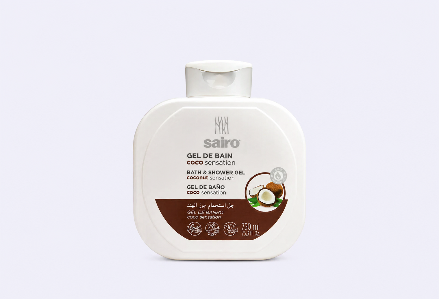 Гель для душа SAIRO COCONUT SENSATION